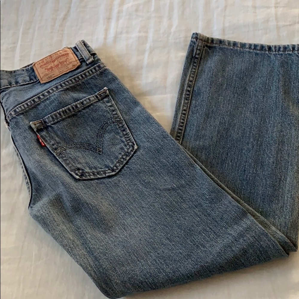 Levi’s 550 jeans. Size 10 boys. Straight fit